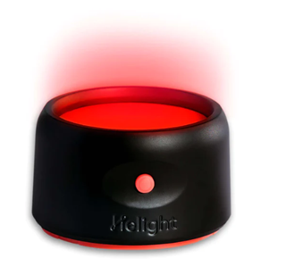 Red light sleep therapy device.