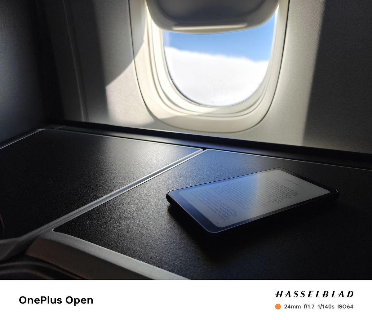 A photo captured on the OnePlus Open