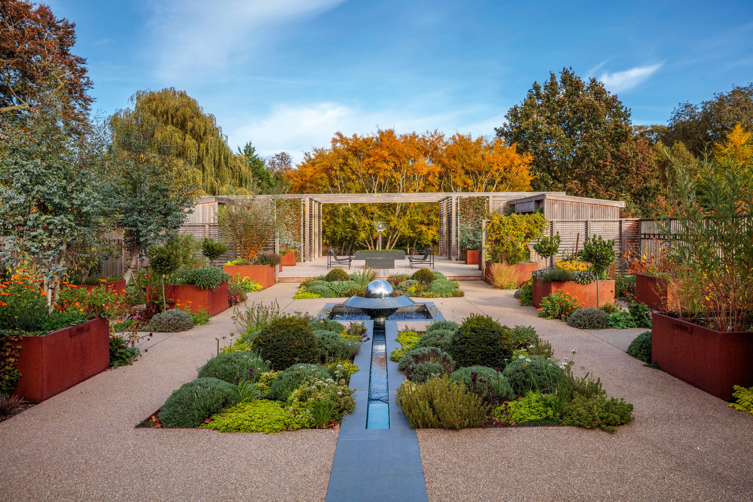 Garden at Littlethorpe Manor