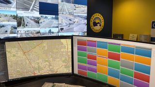 The Traffic Management Center (TMC) at Centennial, Colorado. 