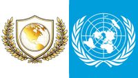 Board of Peace and United Nations logos