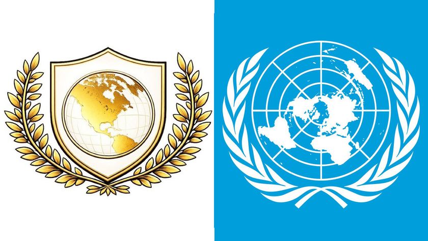 Board of Peace and United Nations logos
