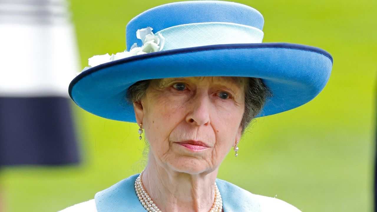 Princess Anne&#039;s blunt response explained. Seen here she attends day 2 of Royal Ascot 2023