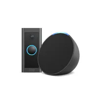 Ring Doorbell (wired) and Amazon Echo Pop bundle: £104.99£39.99 at Amazon
