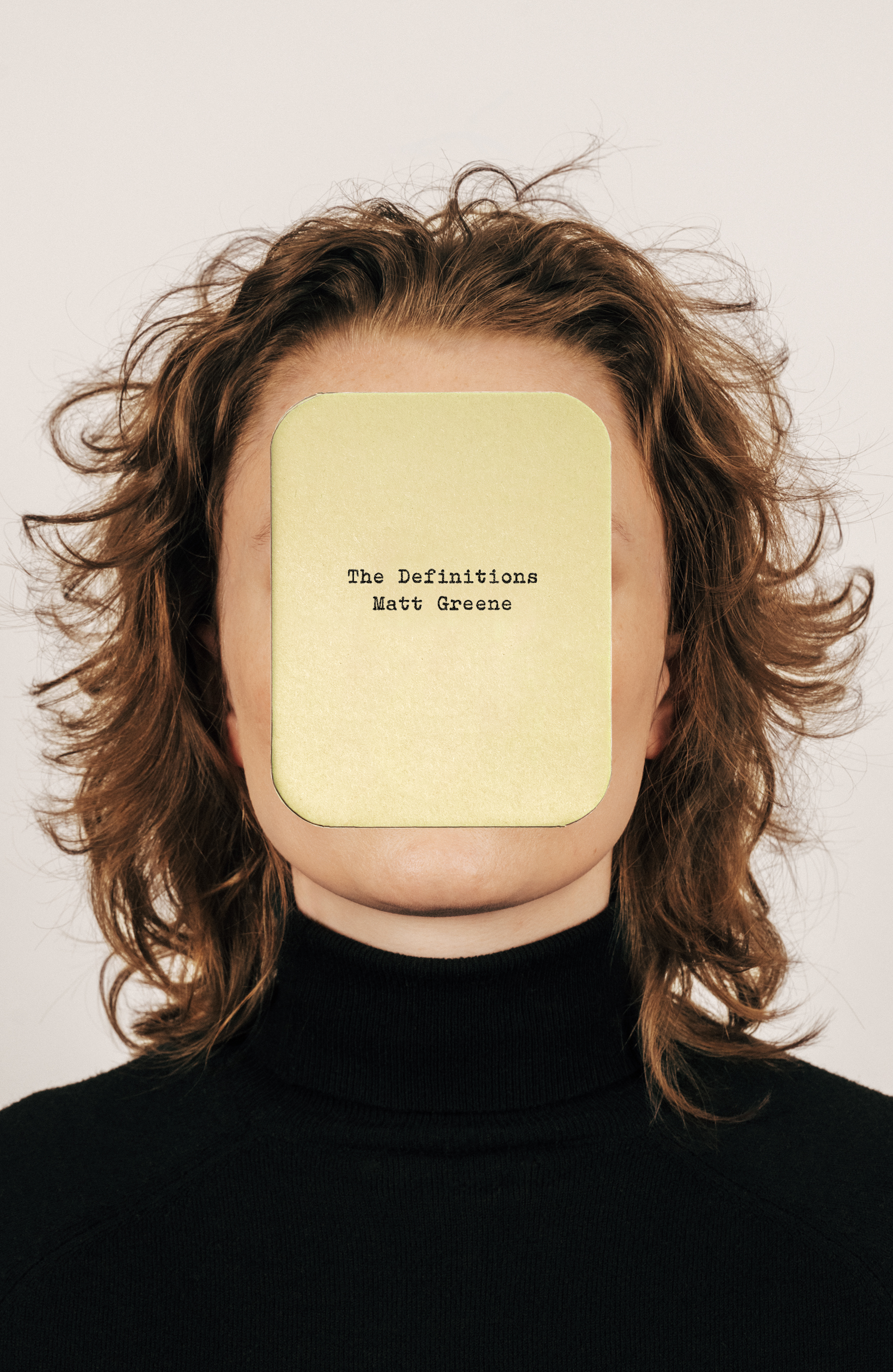 The book jacket for The Definitions by Matt Greene