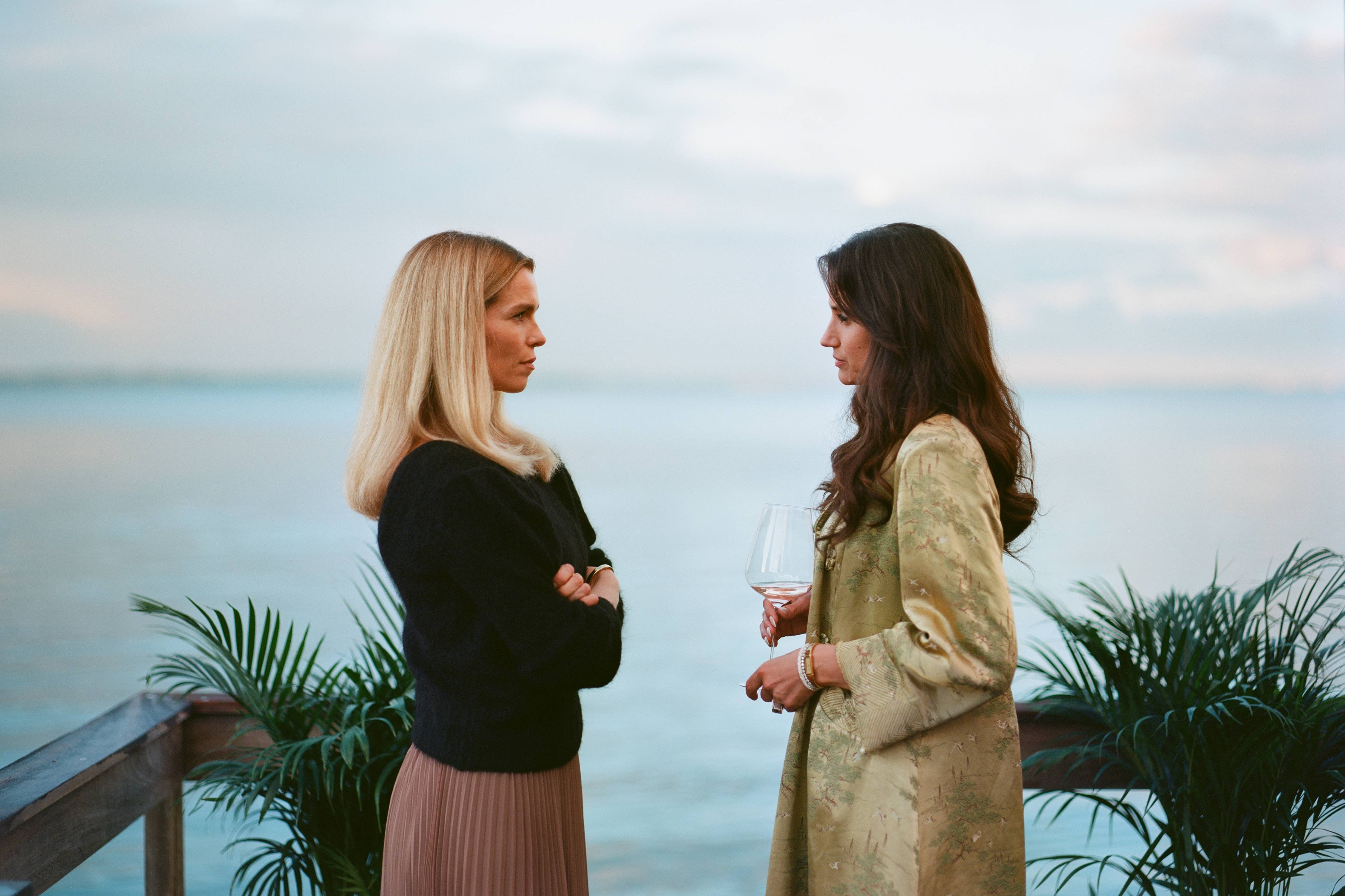 Cecilie and Kat talk in Secrets We Keep