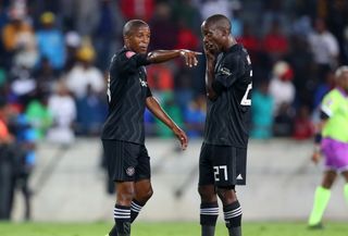 Luvuyo Memela and Ben Motshwari