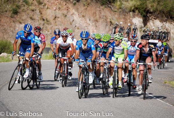 As his domestiques pull off, Contador launches an attack