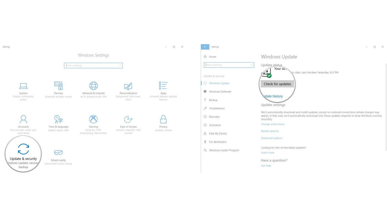 A screenshot showing how to install Windows on Mac