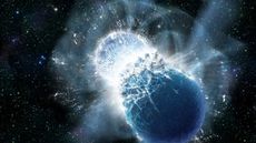 The collision of two neutron stars