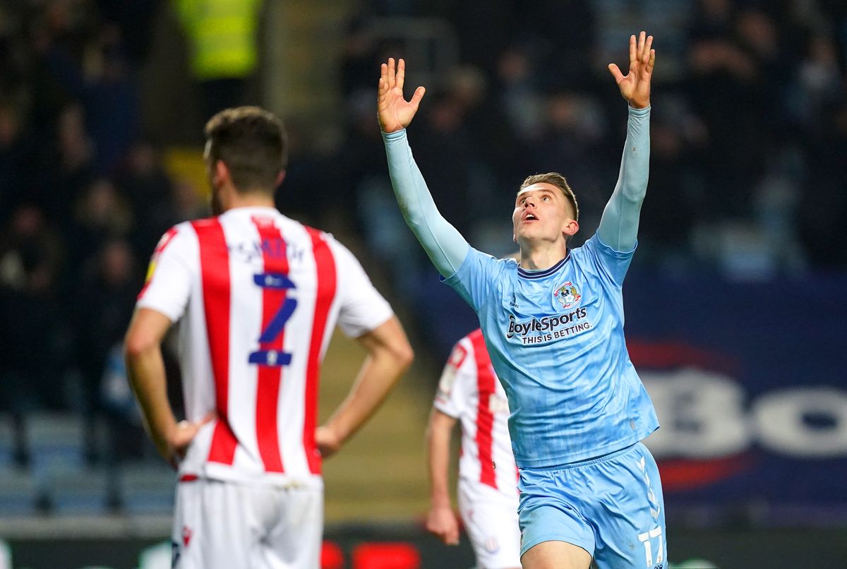 Coventry City v Stoke City – Sky Bet Championship – Coventry Building Society Arena