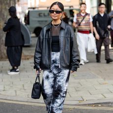 London Fashion Week Street Style grunge