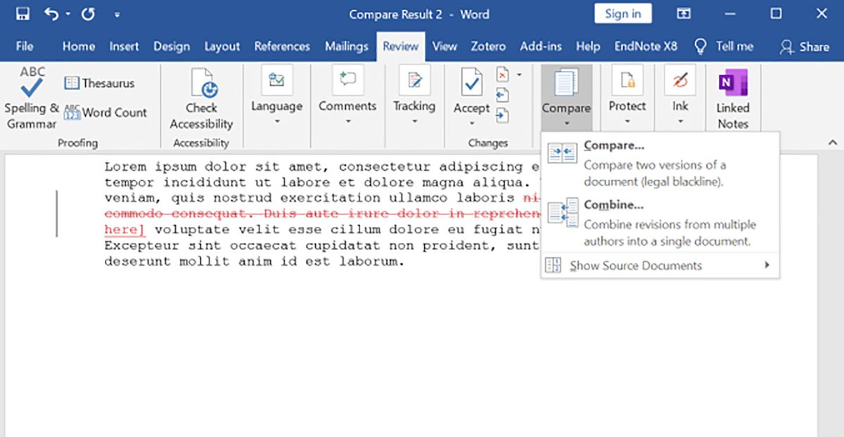 missing endnote toolbar in word 2010 mac