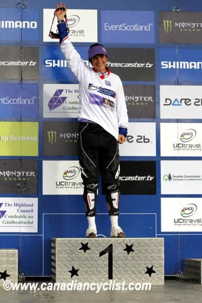 World Cup leader Anneke Beerten (Milka-Trek)