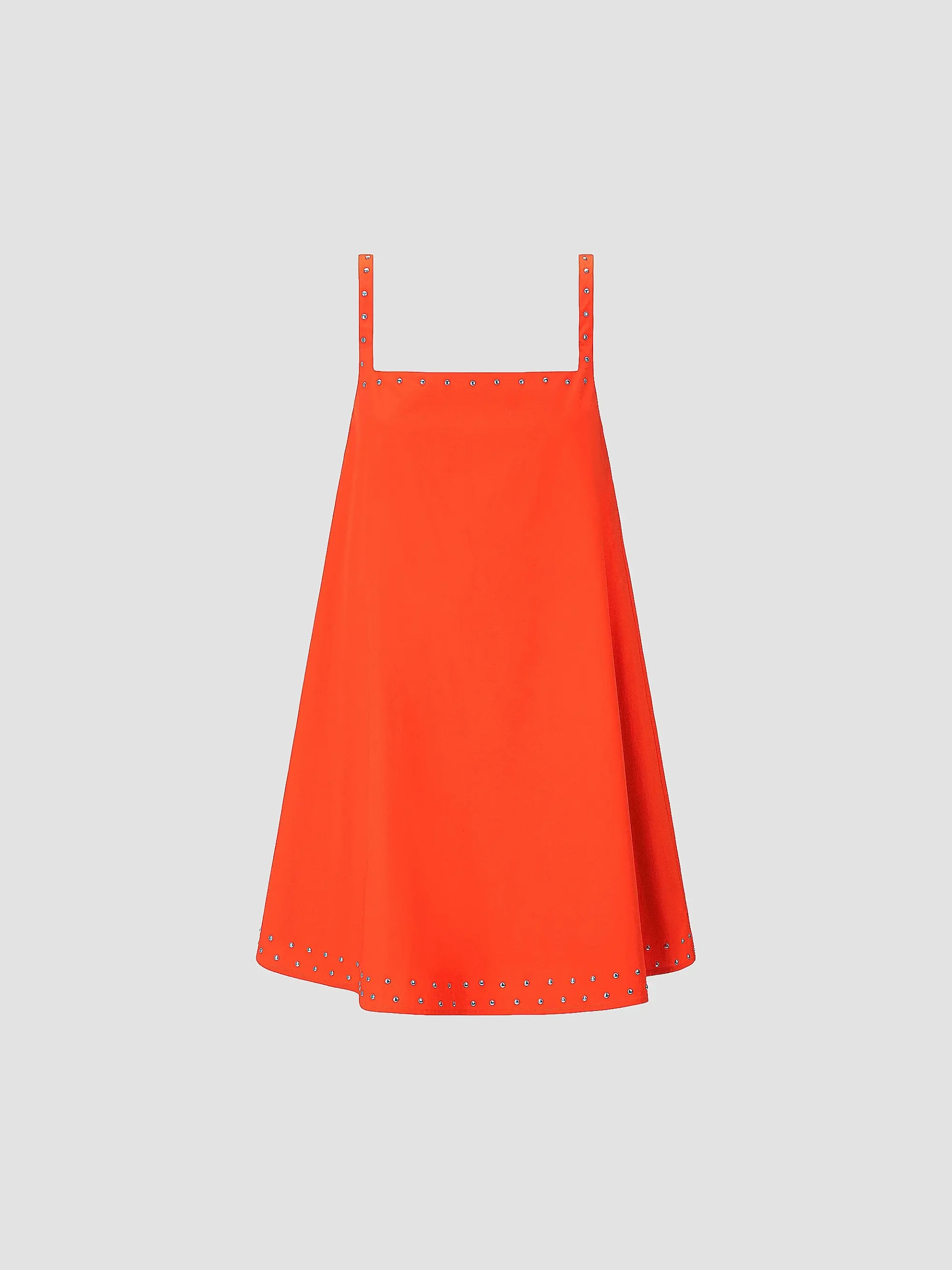 Brio Studded Stretch Cotton Minidress