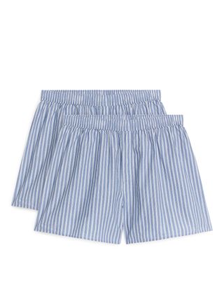 Arket striped woven cotton boxers