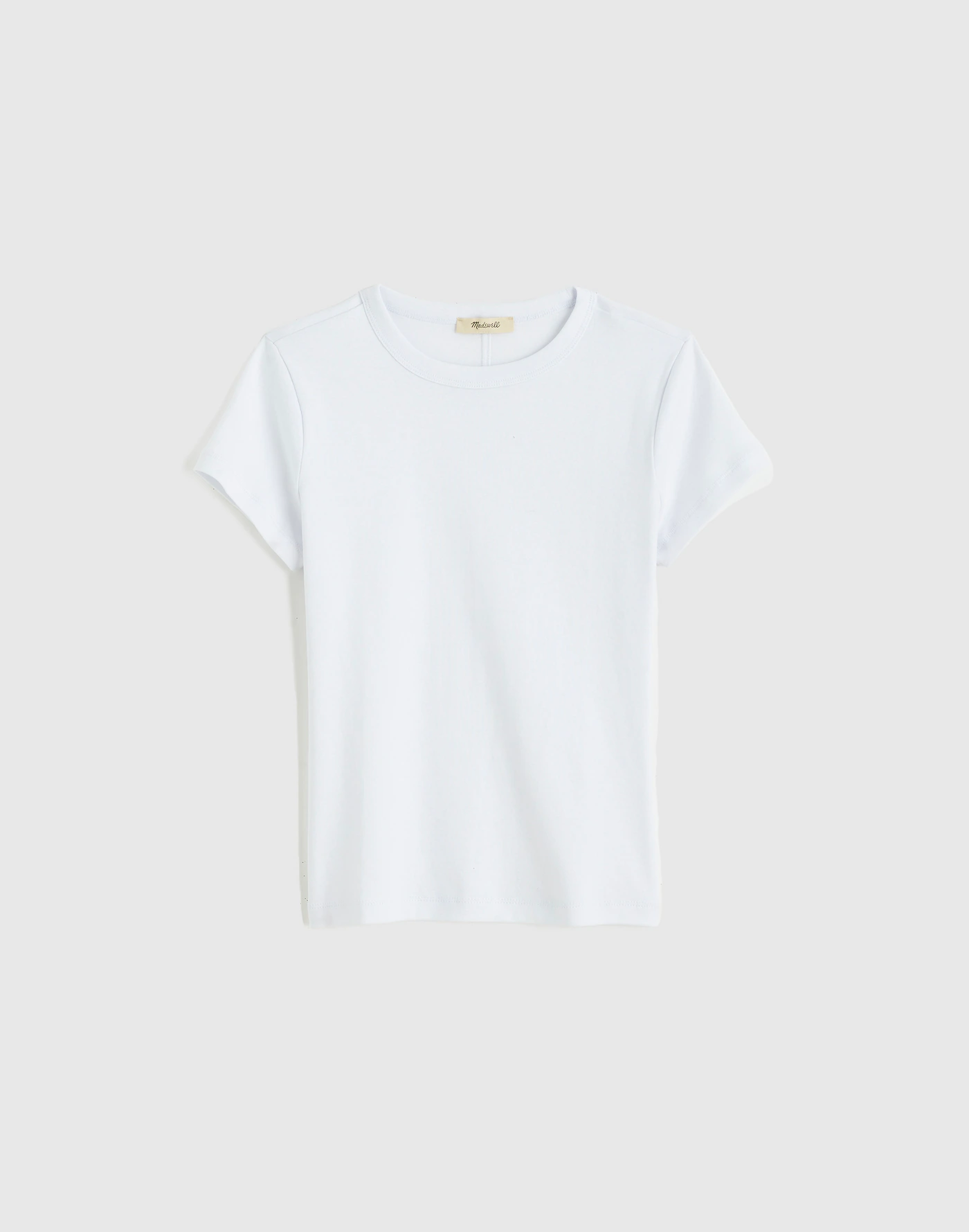 The '90s Crewneck Tee in Compact Cotton