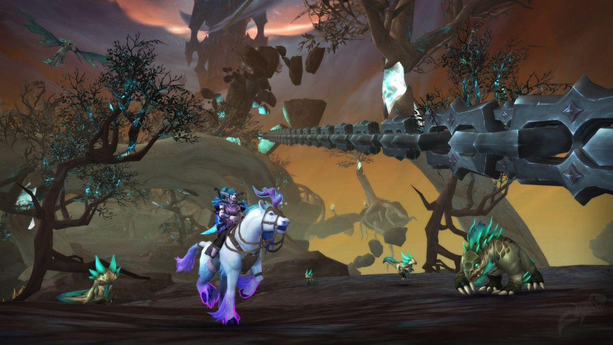 World of Warcraft Shadowlands Chains of Domination