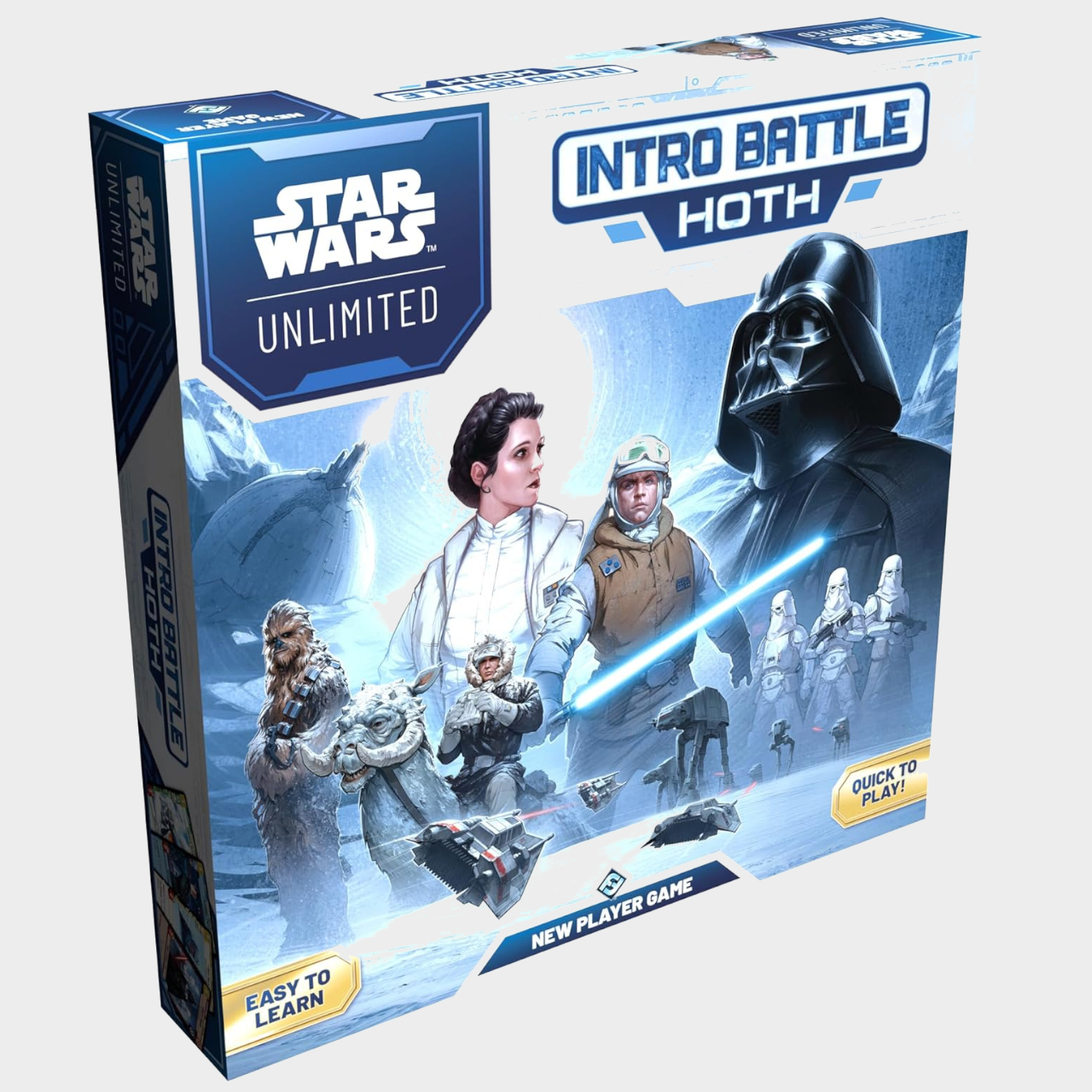 Star Wars Unlimited: Intro Battle Hoth box on a plain background