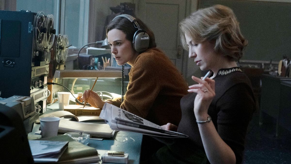 Keira Knightley and Carrie Coon in Boston Strangler