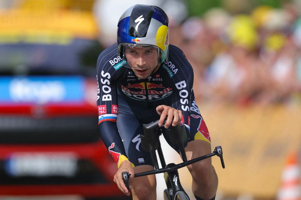 Tour de France: Primoz Roglic lost a little more time in the first time trial on stage 7