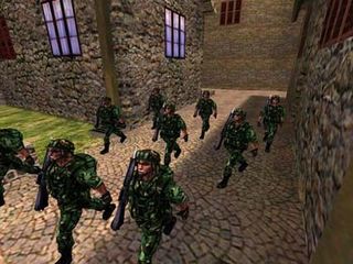 A screenshot of the early design shows a similar look to Counter-Strike.