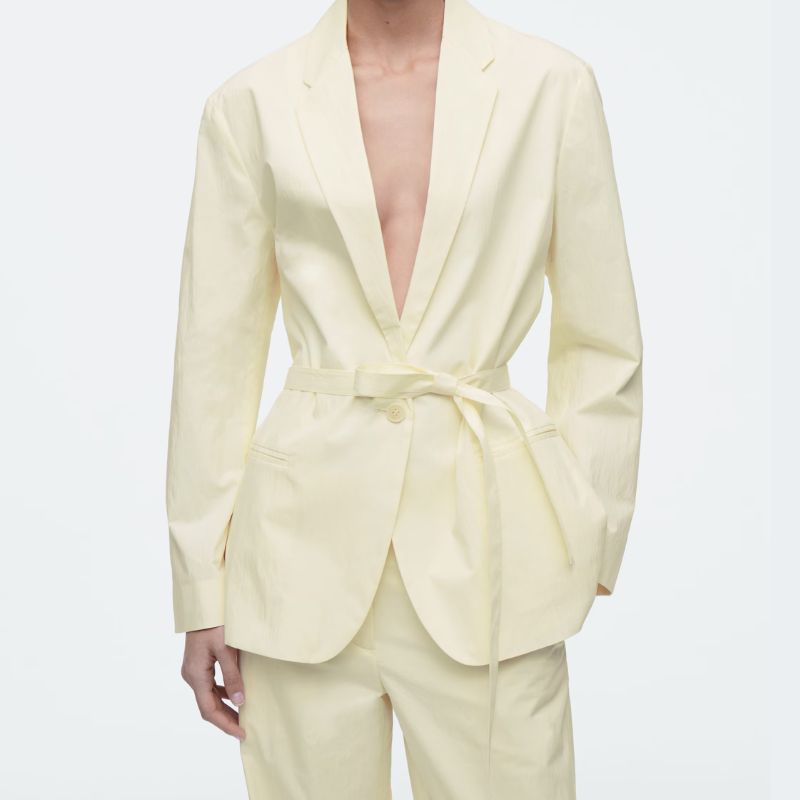 Image of yellow blazer
