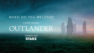 Outlander Season 7 key art asks When Do You Belong?