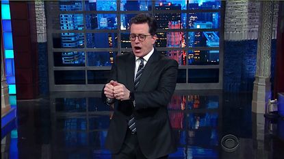 Stephen Colbert deconstructs Trump's twitter rage
