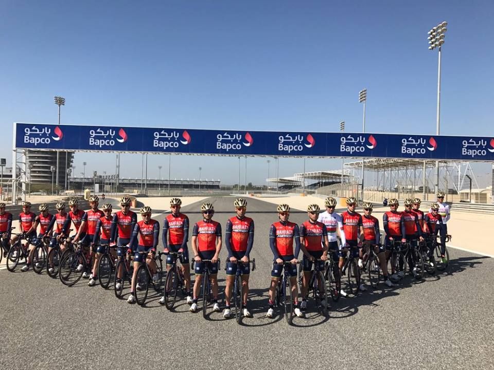 The 2017 Bahrain-Merida team