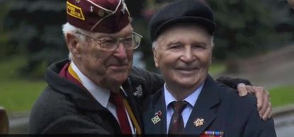 World War II vet, 93, visits Russia to thank soldiers who saved him