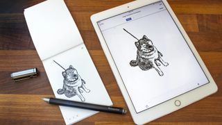 Livescribe Symphony smartpen is great for drawing