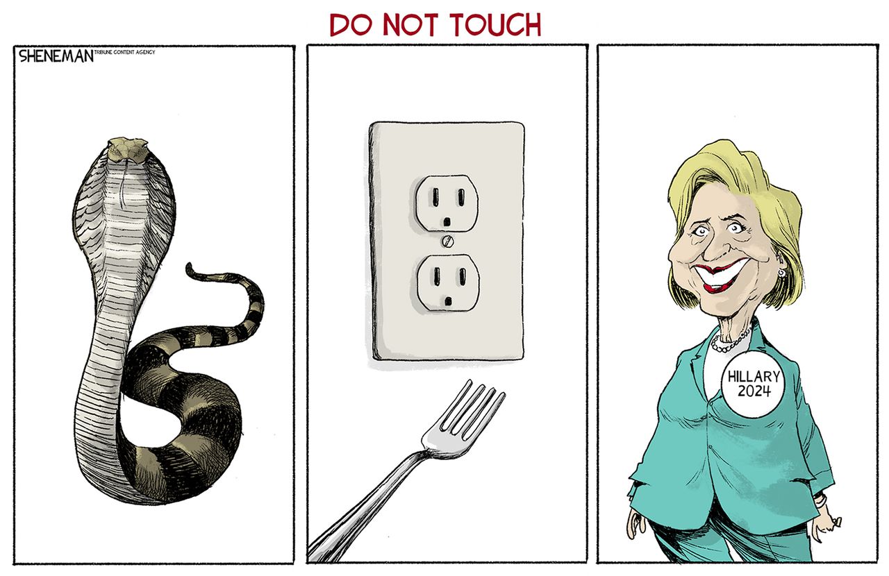 Political Cartoon.