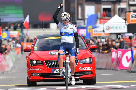 Anna Van der Breggen (Boels-Dolemans) wins the first ever Liege-Bastogne-Liege Femmes