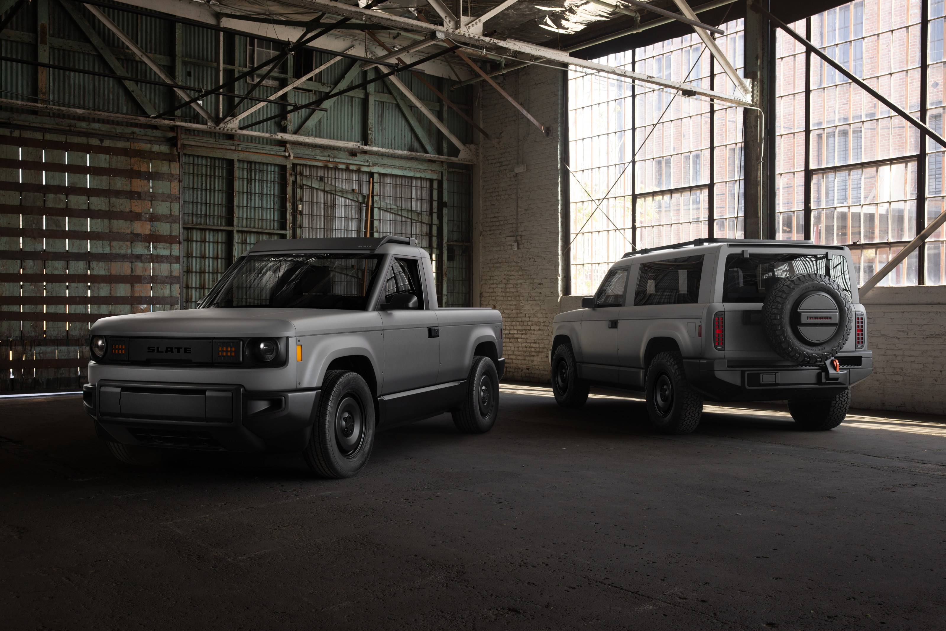 The Slate electric pick-up truck