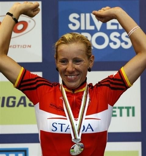 Trixi Worrack took silver