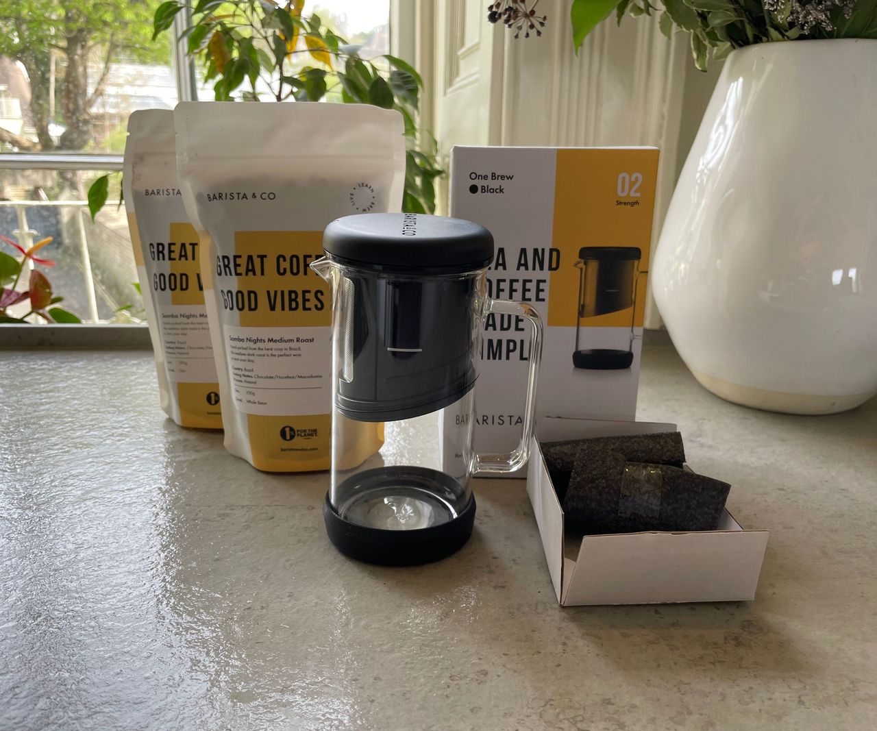 Barista &amp; Co One Brew unboxed