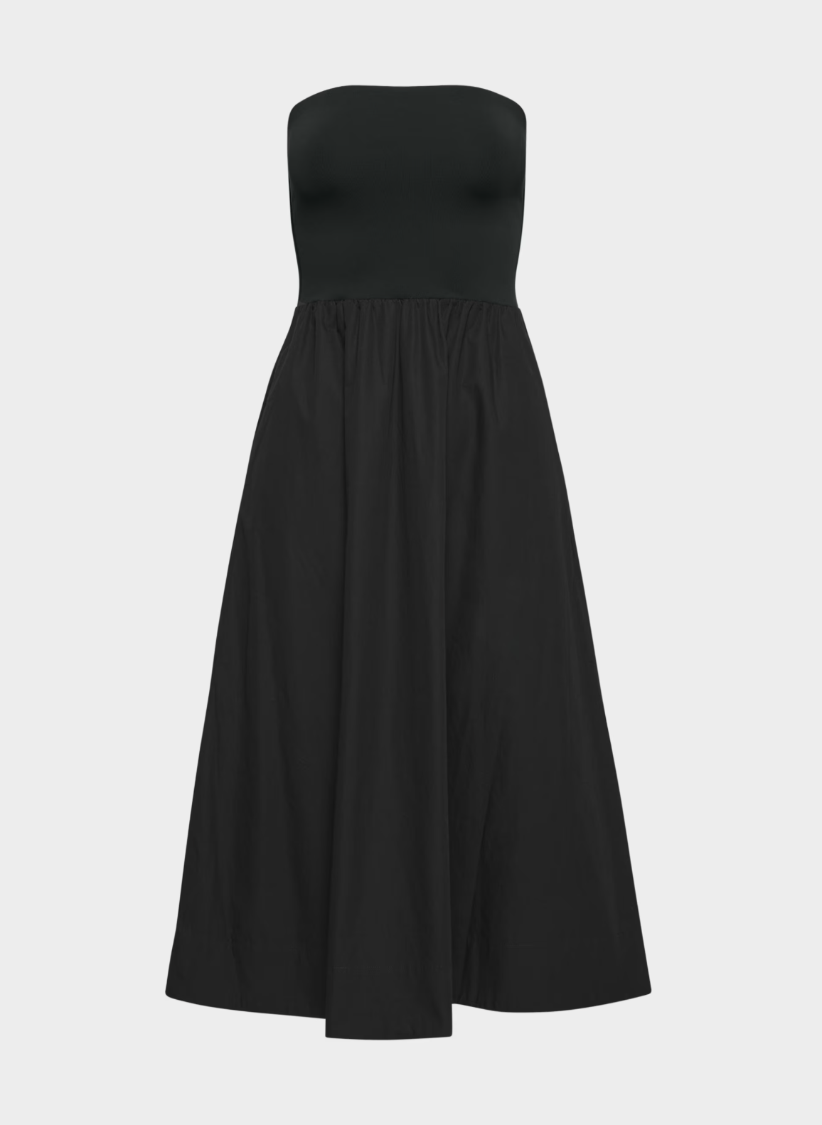 Fluid Poplin Dress