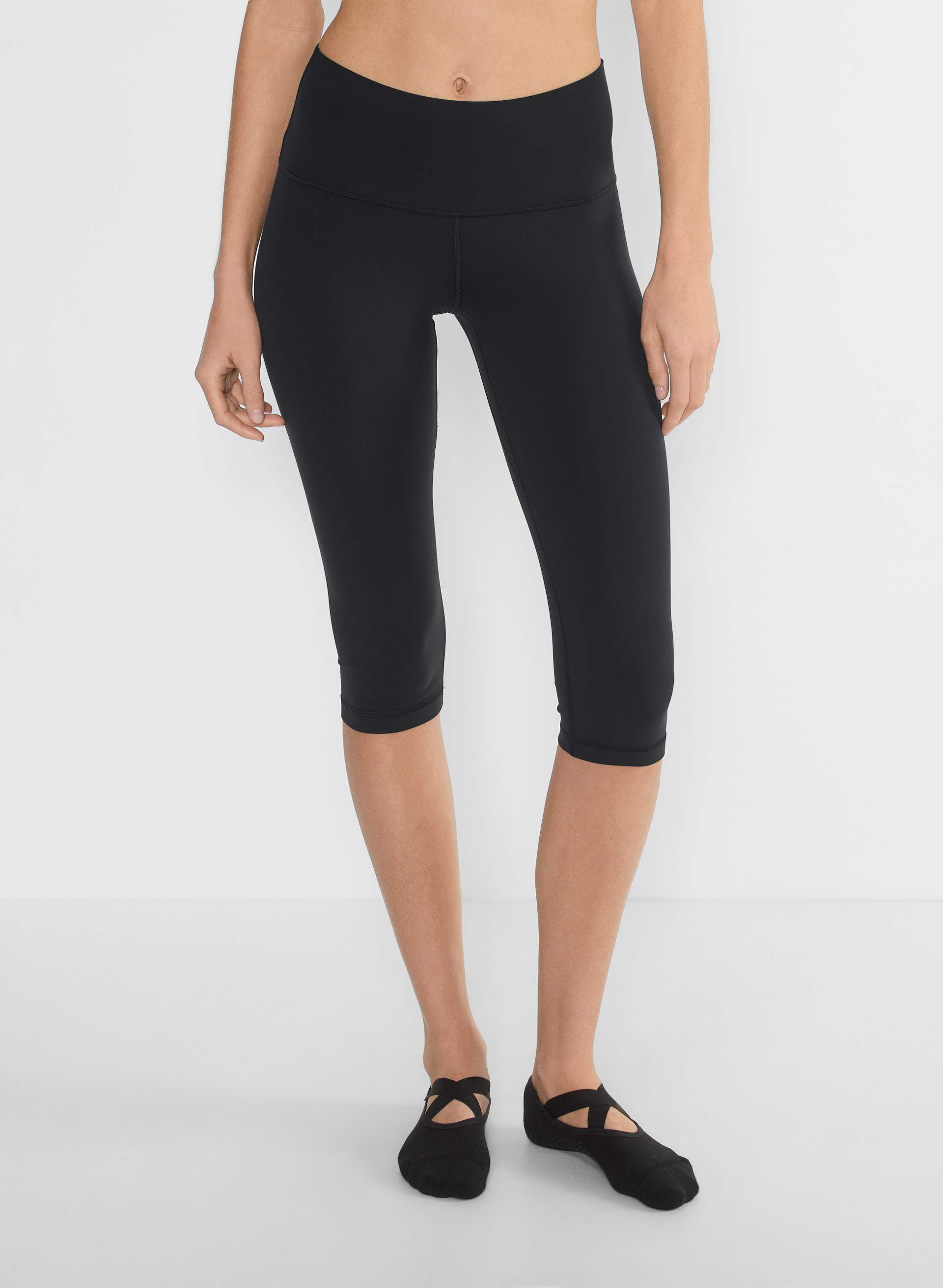 Golden, Butter Cheeky Hi-Rise Capri