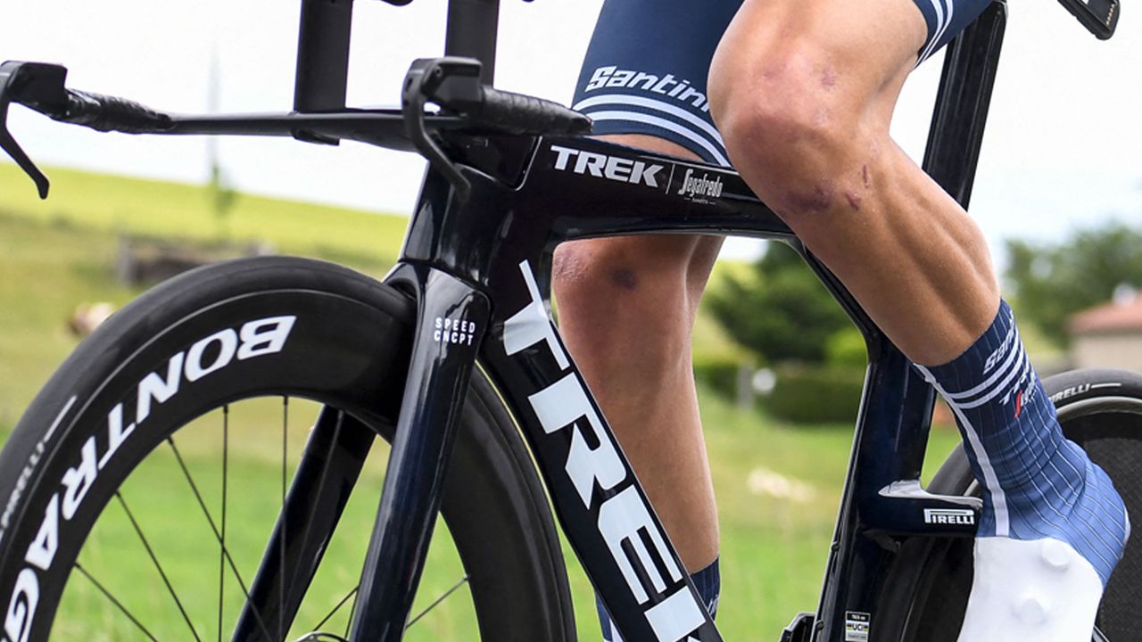 New Trek Speed Concept time trial bike spotted at the Crit&eacute;rium du Dauphin&eacute;