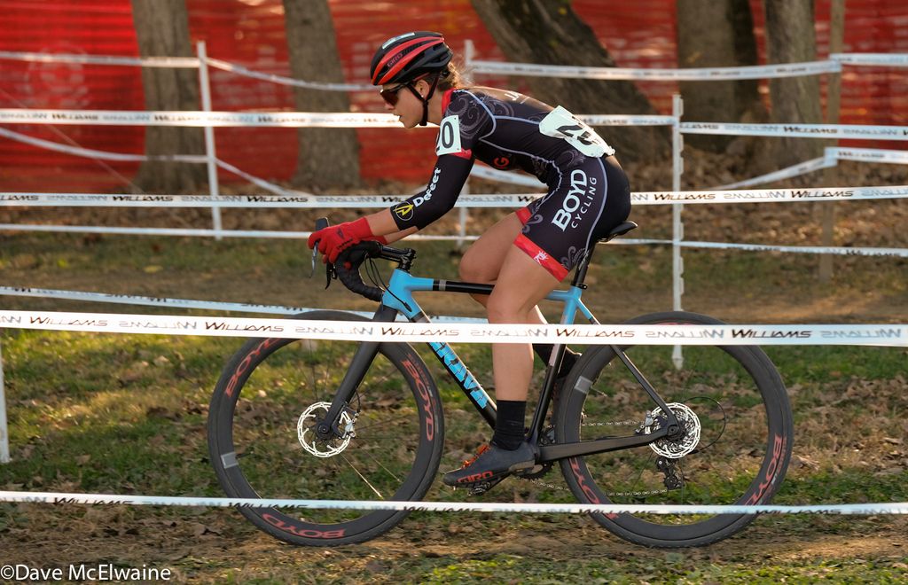 Allison Arensman having a solid outing again today