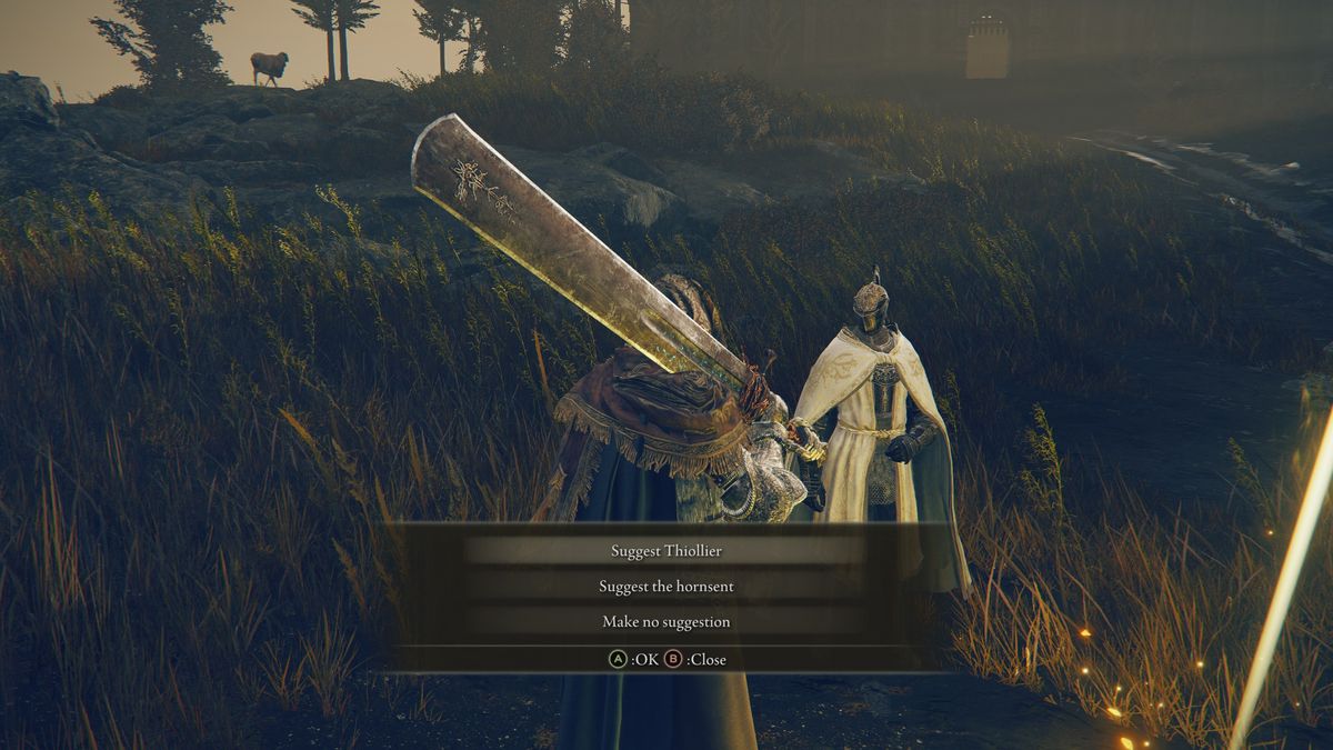 Elden Ring Leda quest - Thiollier or Hornsent