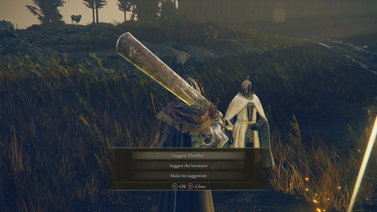 Elden Ring Leda quest - Thiollier or Hornsent