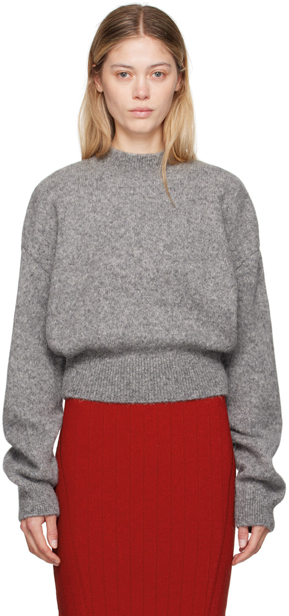 Gray Les Classiques 'la Maille Jacquemus' Sweater