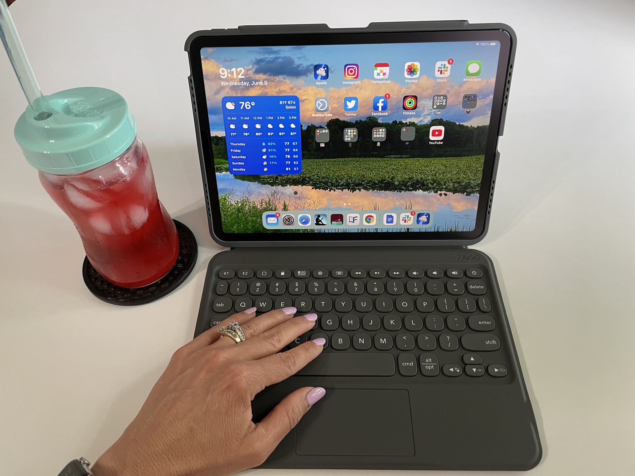 daarna Bedankt Voorstad ZAGG Pro Keys with Trackpad review: Almost a laptop | iMore