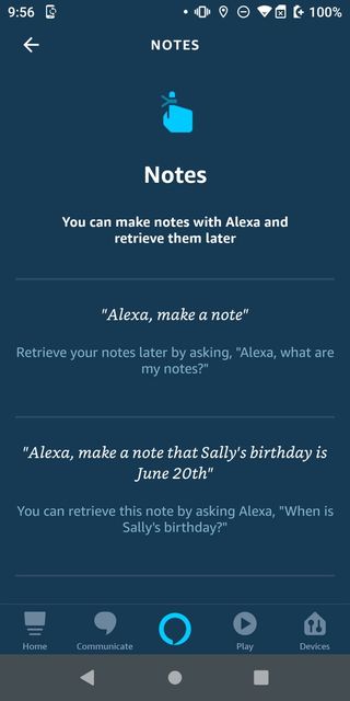 Alexa notes 4