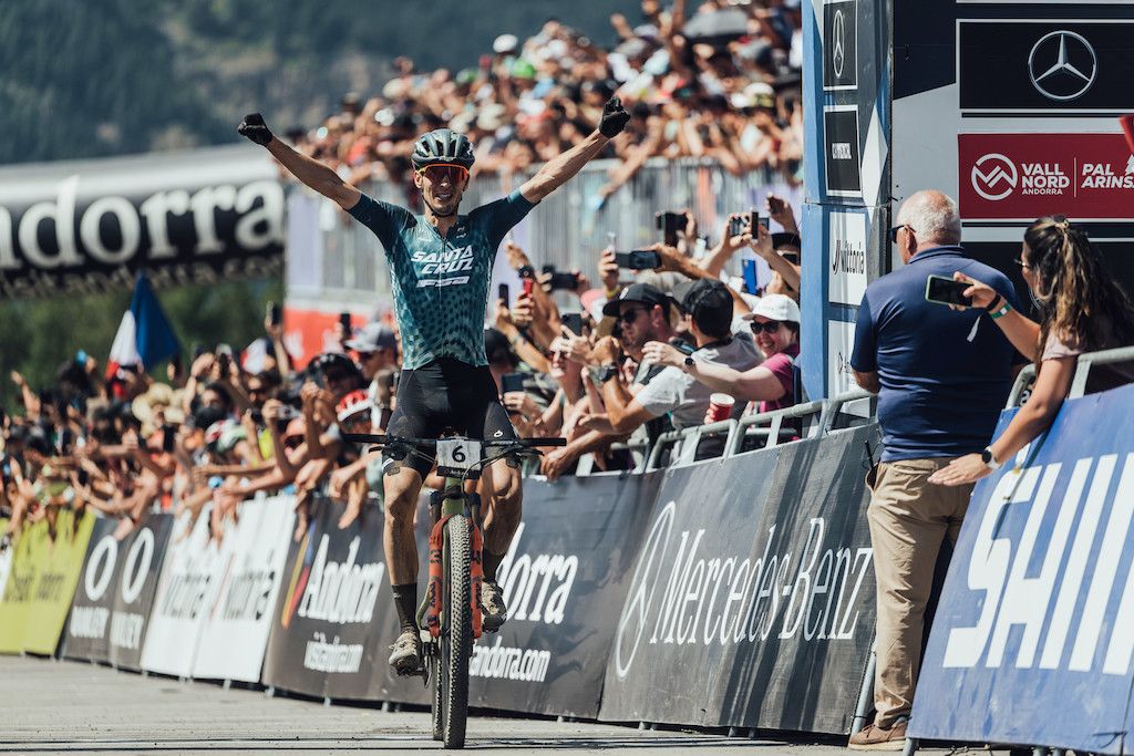Men Elite XCO at the UCI Mountain Bike World Cup Vallnord 2022