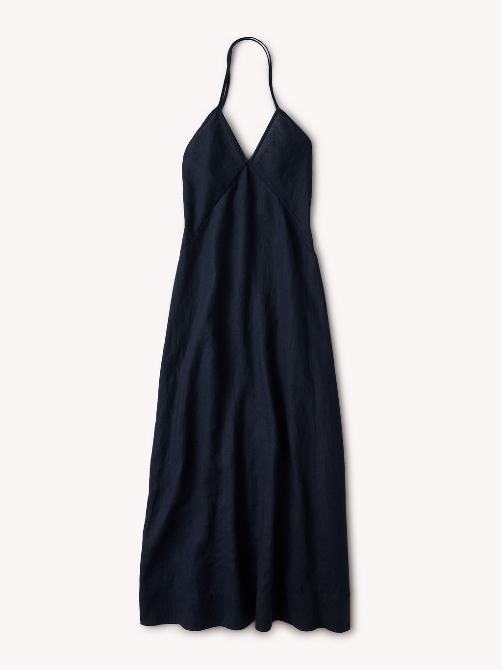 Dark Navy Sea Breeze Linen Slip Dress - Buck Mason- Modern American Classics