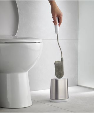Joseph Joseph Flex™ Lite Toilet Brush, Stainless Steel