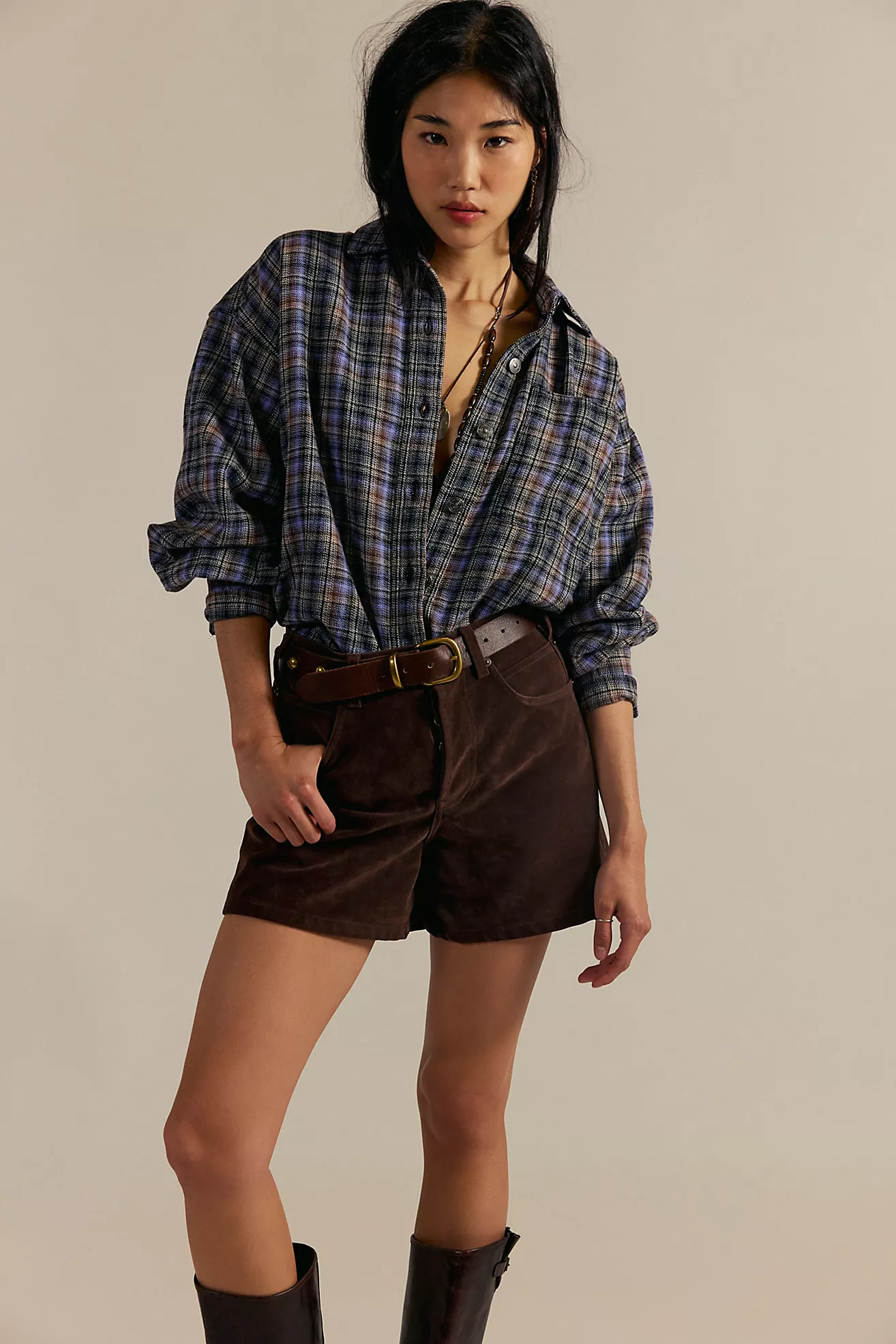 We the Free Ashley Plaid Shirt